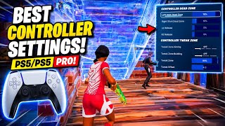 *NEW* Best Controller Settings + Sensitivity For Fortnite Chapter 7! (PS4/PS5/XBOX/PC)