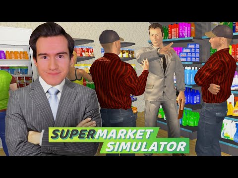 Видео: КАССА ДЛЯ VIP КЛИЕНТОВ ★ Supermarket Simulator Прохождение игры #13