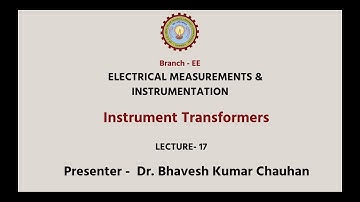 Electrical Measurements & Instrumentation | Instrument Transformers| AKTU Digital Education