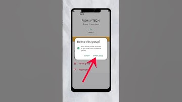 Whatsapp group delete kaise karen 😱 How to delete whatsapp group 2025 | #shorts