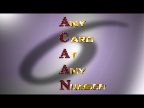 The A.C.A.A.N.&rsquo;s Six (Tutorial/Erklärung German/Deutsch)