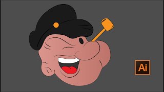 Popeye | Adobe Illustrator | Butter Paper | Adobe Illustrator Tutorial Popeye | Adobe Illustrator | Butter Paper | Adobe Illustrator Tutorial