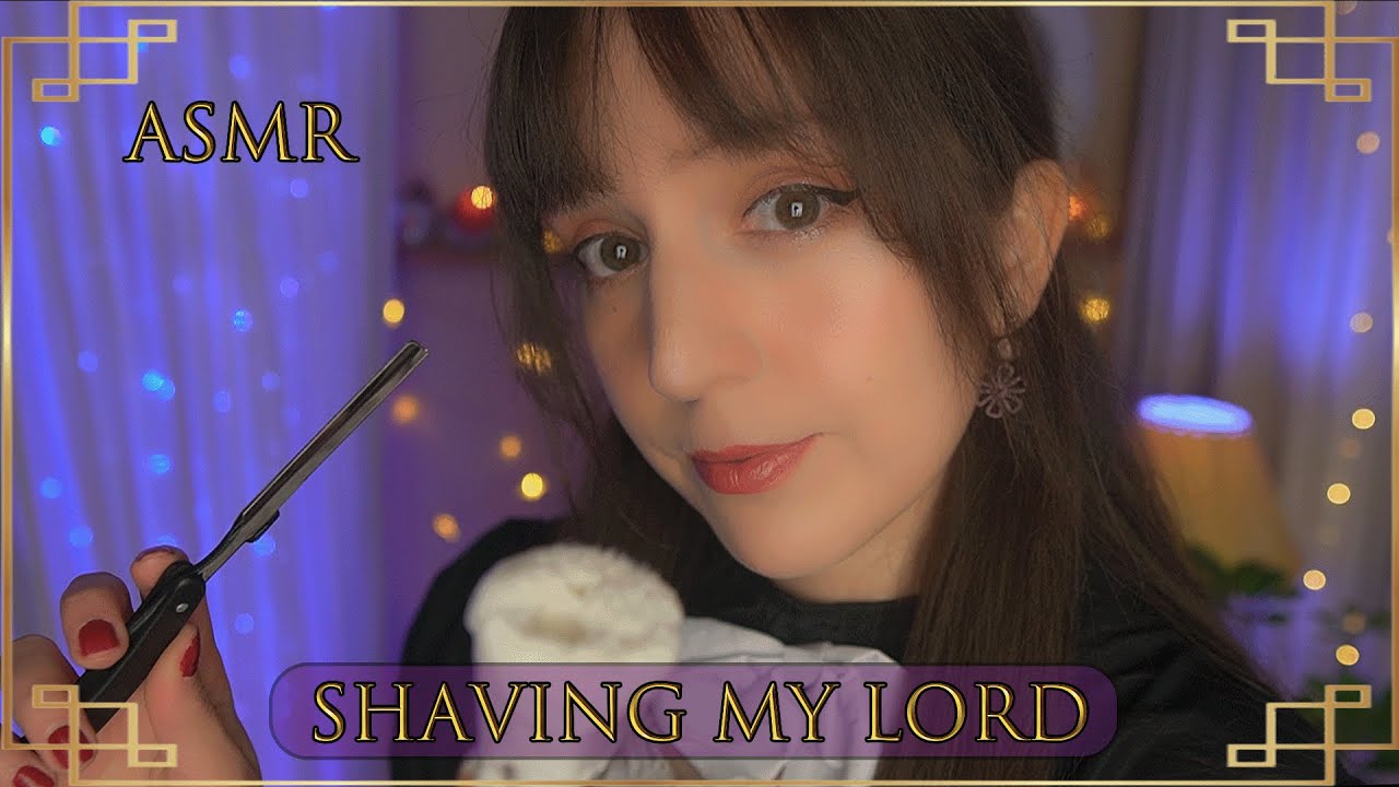 ⭐ASMR Бритье и стиль для мужчин [Sub] Реалистичная ролевая игра в парикмахерской для моего короля