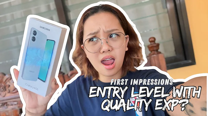 SAMSUNG A06 Unboxing – Hands-on & First Impressions | Entry level with Quality Experience?