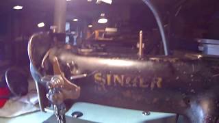 Vintage Singer 111W153 Walking Foot Sewing Machine #1