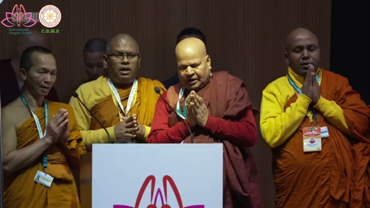 Greetings By Preah Iddhimuni Moeng Sang at ISF2023