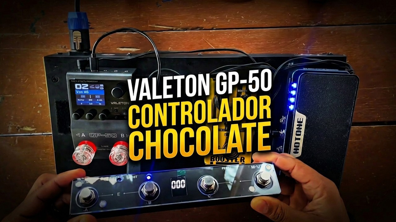 Valeton GP-50　　Chocolate Plus　ボリュームペダル VALETON GP-50 with CHOCOLATE CONTROLLER! #valetongp50