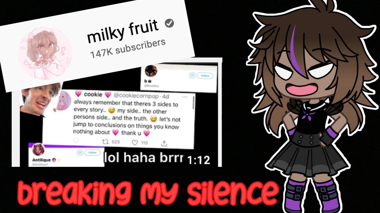 breaking my silence.. MILKY FRUIT.