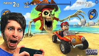 DESBLOQUEÉ a McSKELLY NIGHTMARE en BEACH BUGGY RACING !! (Creepypasta)