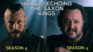 Harald Echoing The Saxon Kings Aelle & Ecbert In Vikings Season 6 Ivan Kaye