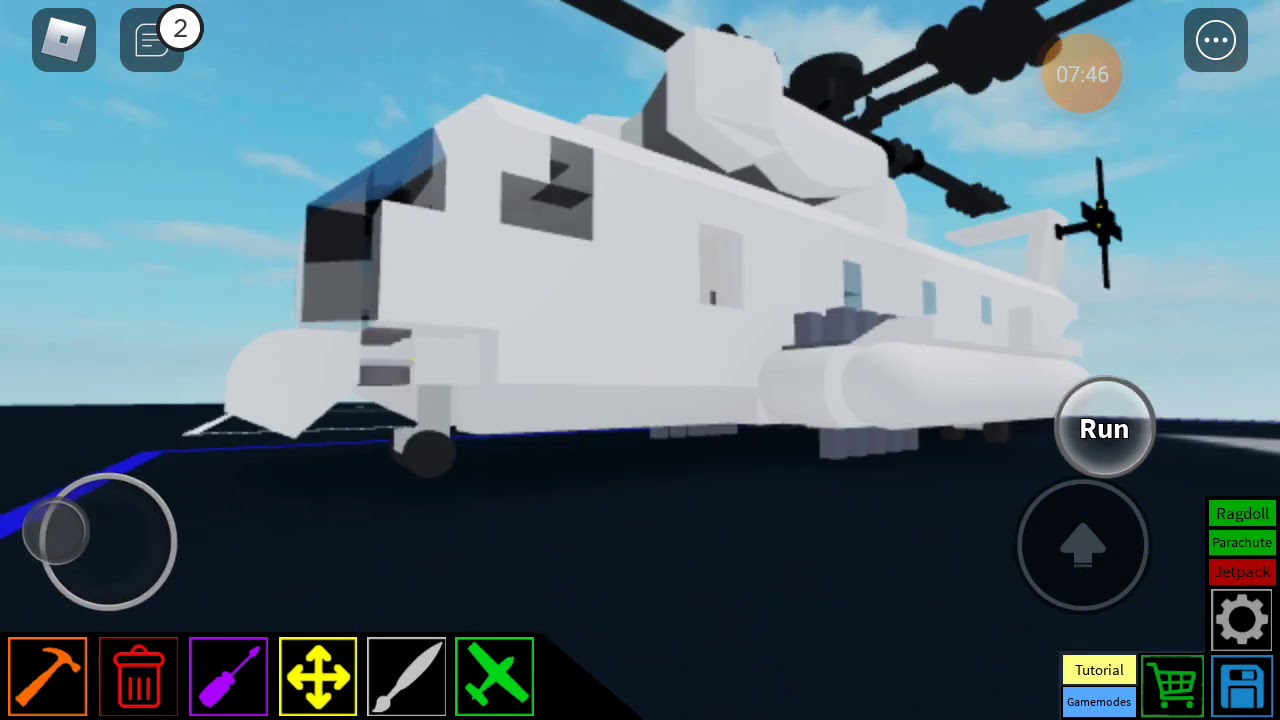 Plane Crazy Pave Low Tutorial Part 1 Head Nose Youtube - pave low roblox