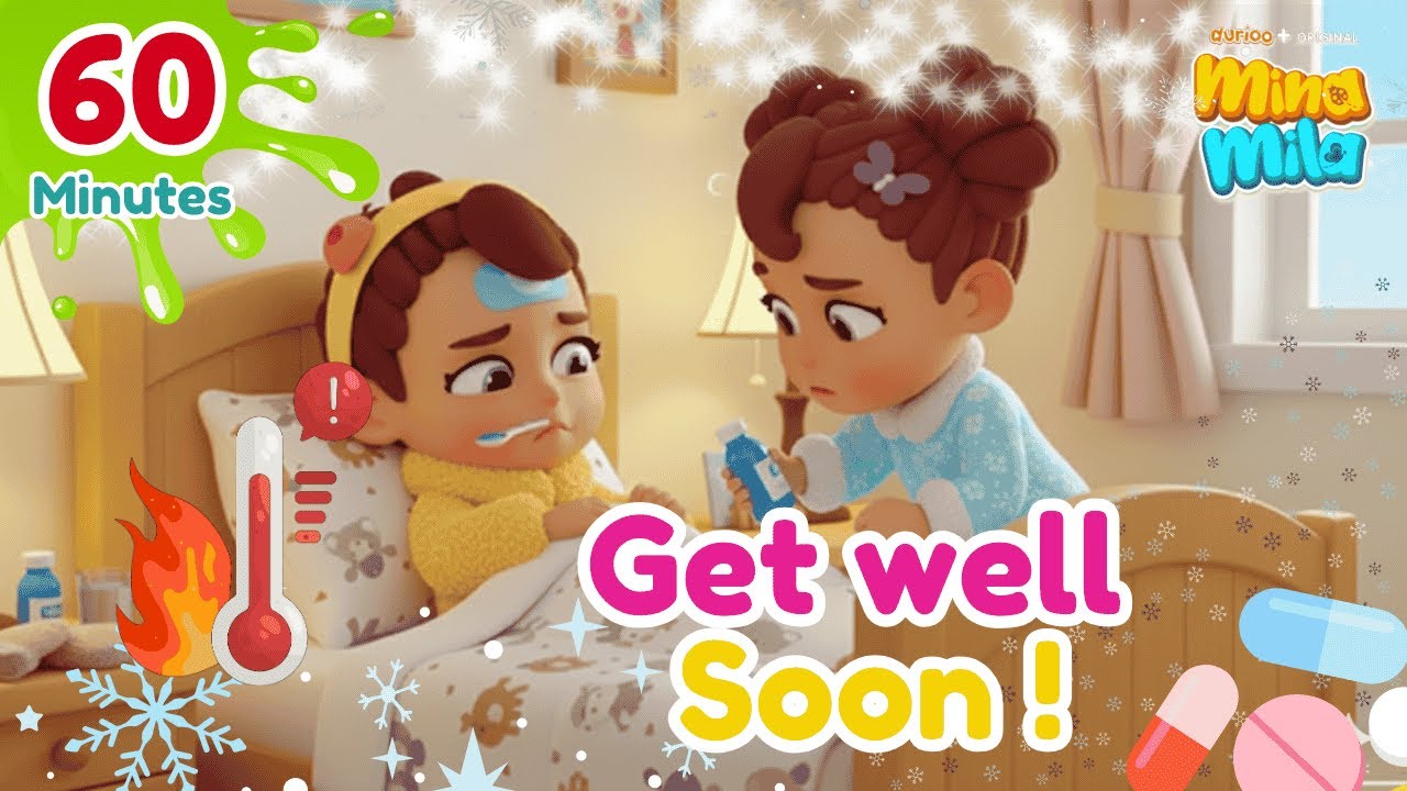 🤒Mina Mila🎞️Get Well Soon!💖Sweet Care, Warm Hugs & Healing Moments The Makers of Omar & Hana Durioo+