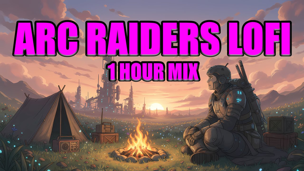 Arc Raiders Lofi 🔥 1 Hour Post-Apocalyptic Ambiance Music | Raider Campfire Beats to Relax/Study