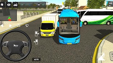 Euro Bus Driving Game Public Transportation 2024 -  Indonesia Bus Simulator Android Gameplay #1298