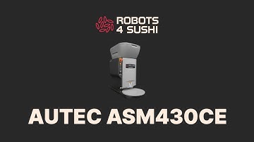 AUTEC ASM430CE - NIGIRI & RICE BALL MAKER - ROBOTS 4 SUSHI