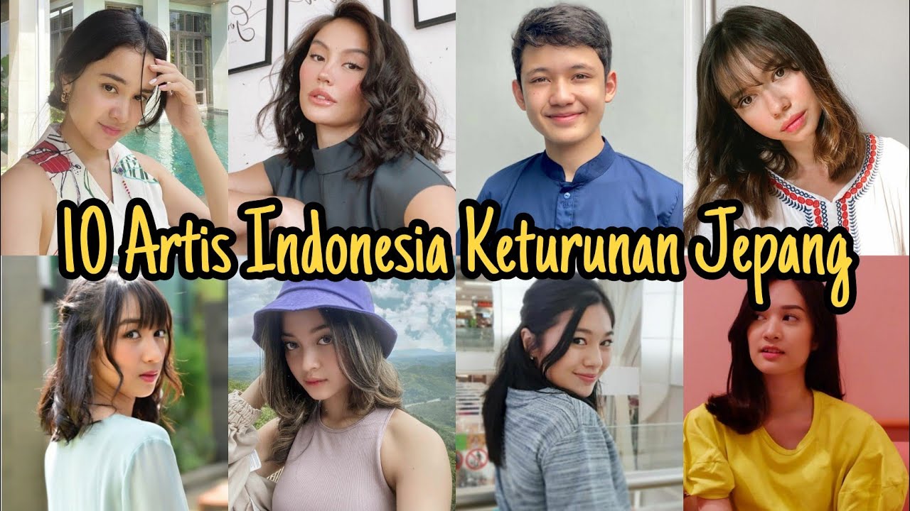 Tidak Disangka!!! Inilah 10 Artis Indonesia Keturunan Jepang Yang