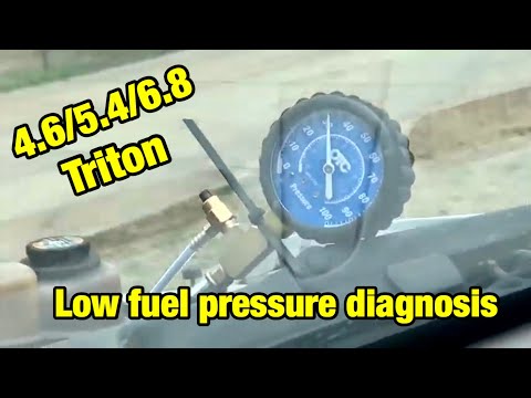 Triton 4.6/5.4/6.8 low fuel pressure diagnosis