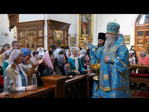 День Святогорской иконы Божией Матери в Святогорской Лавре 30.7.22 г.