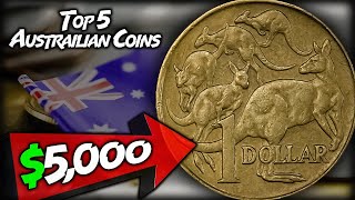 Top 5 Australian Coins Worth BIG MONEY  Most Valuable Coins from Australia