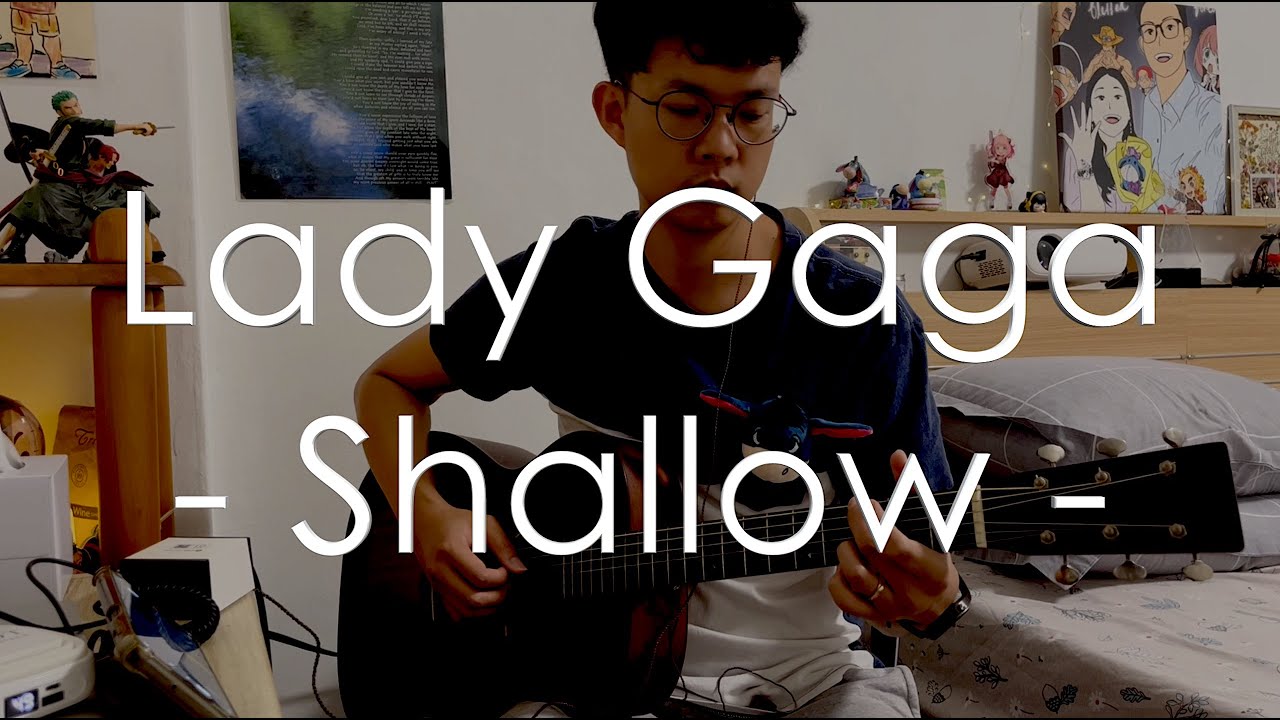 Shallow Instrument Lady Gaga - Shallow - Acoustic Instrumental Cover - YouTube