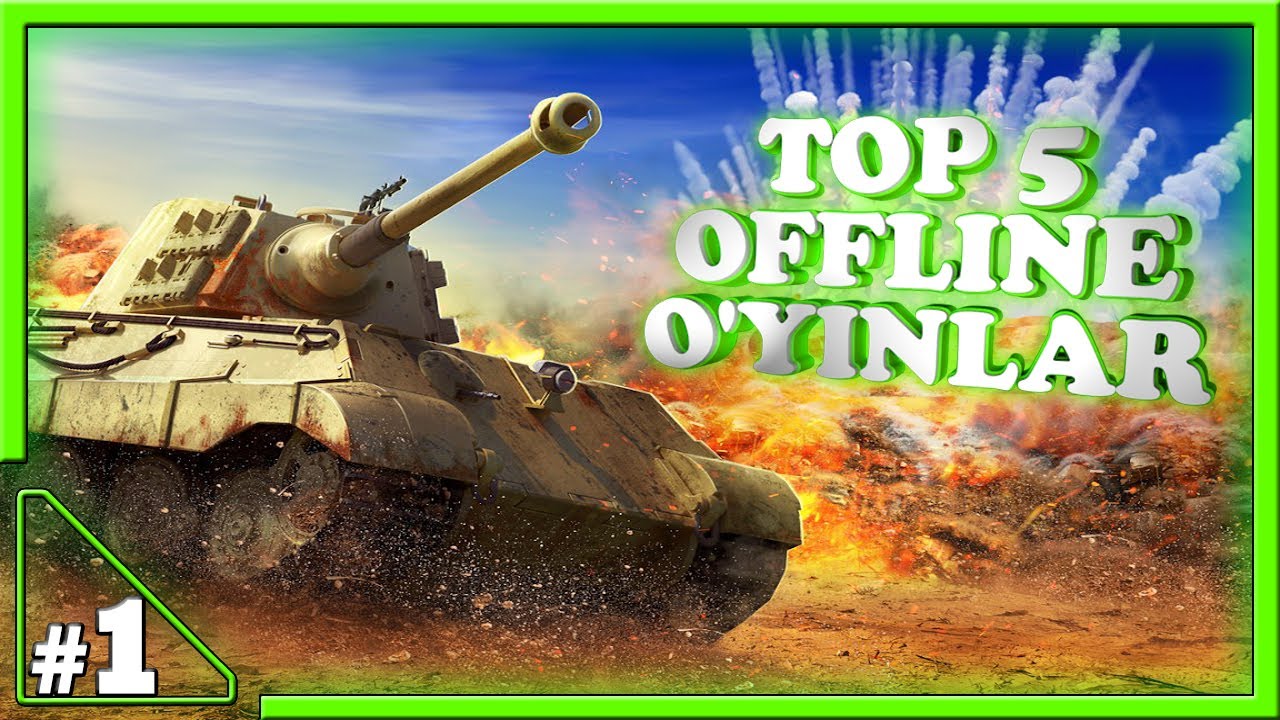 TOP 5//OFFLINE O'YINLAR//#1 - YouTube