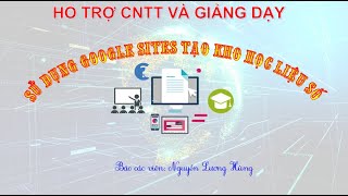 UPLOADING VIDEOS TO GOOGLE SITES DIGITAL REPOSITORY - NGUYEN LUONG HUNG