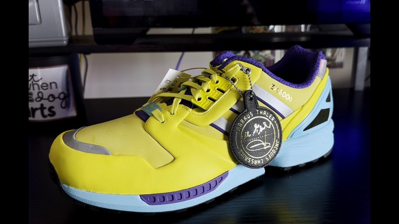 Adidas ZX8000 Consortium - S Tier Leather Panels! - YouTube