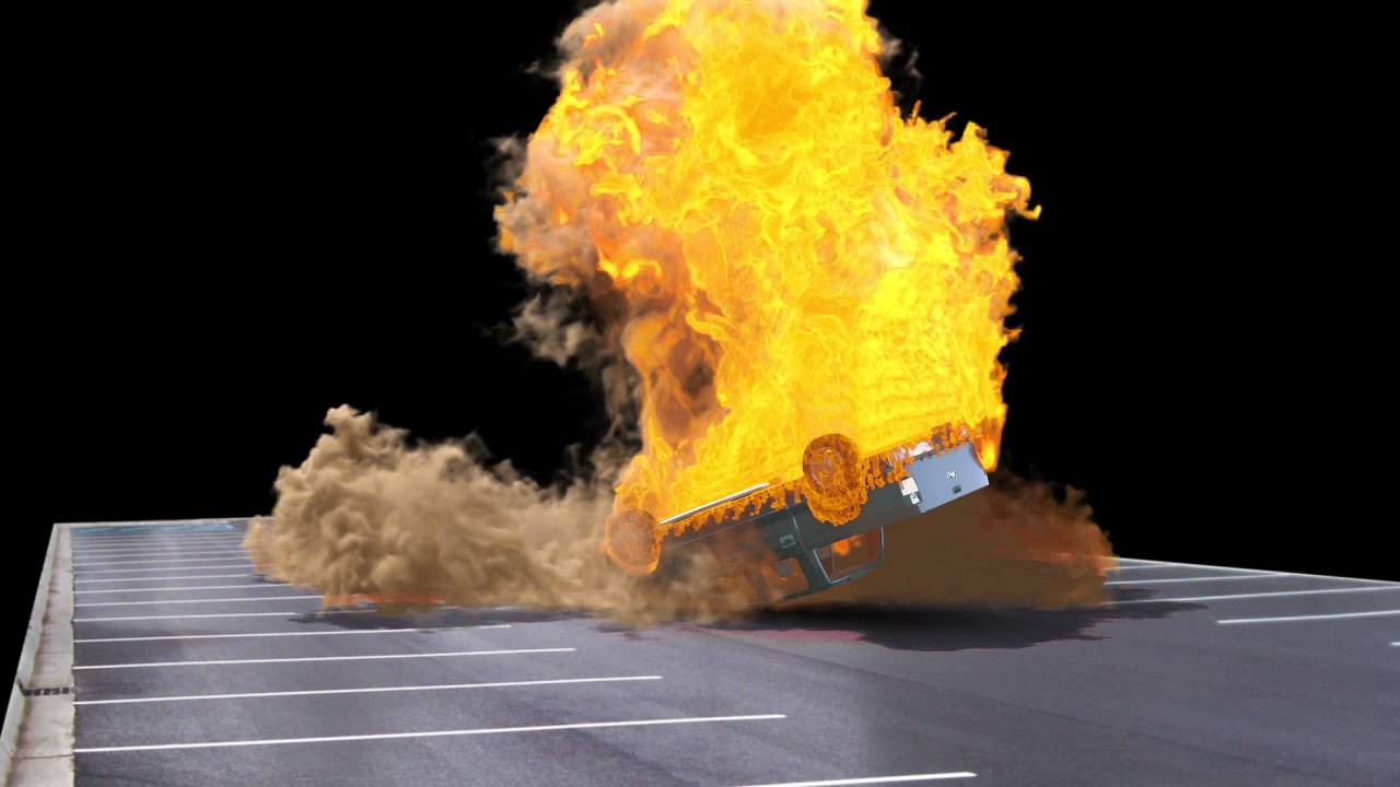 fume fx car explosion tutorial preview - YouTube