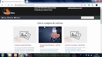 Curso PHP OOP MVC Estrutura Base aula0 Apresentação