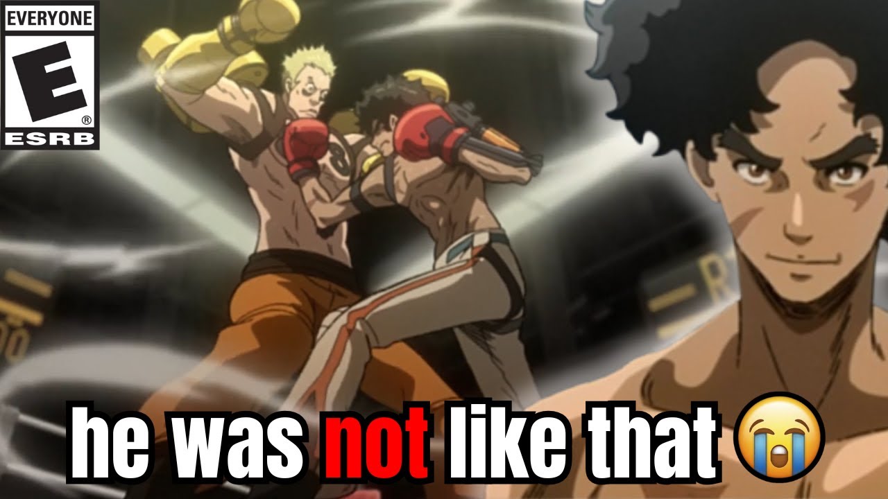 MEGALOBOXING WAS STRAIGHT HANDS