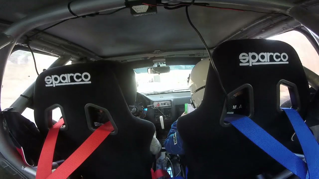 On Board R.García - I.Fernández. 3ªpasada RallyCrono Villa de Espiel 2021