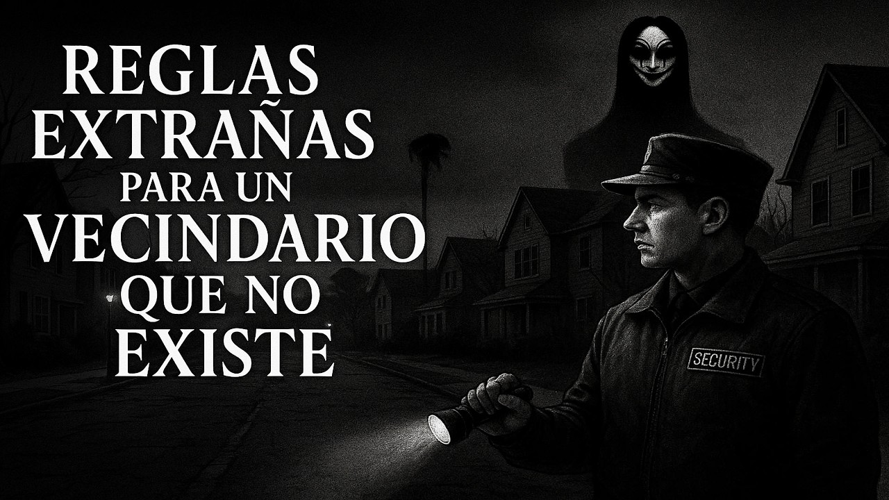 me DIERON una lista de reglas extrañas para patrullar un VECINDARIO que no existe