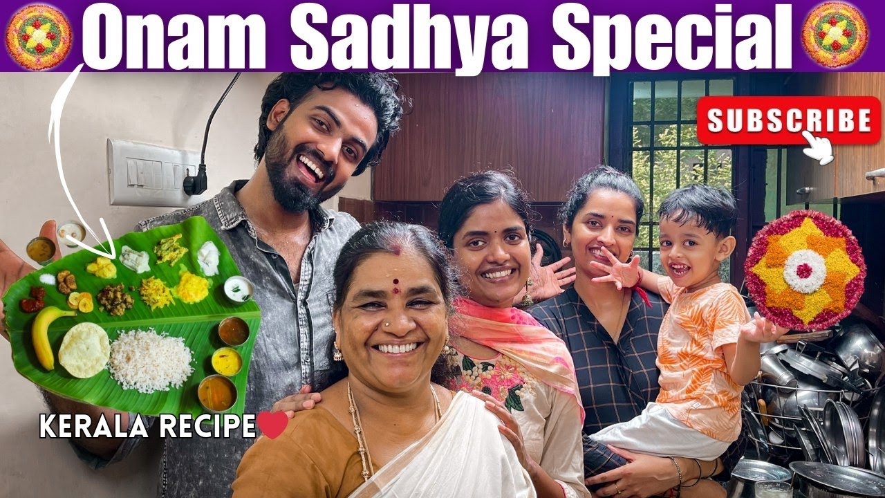 Sunday Samayal Ready ah🍲Onam Sadhya Special with Recipes Vlog✨