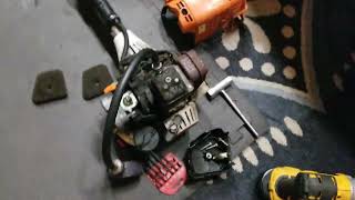 Stihl FS 110R new arrival and needs repairs discussion.