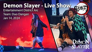 Demon Slayer   Live Show   Kokoro Cos#2 Twins  Duo Dangan #KimetsuNoYaiba