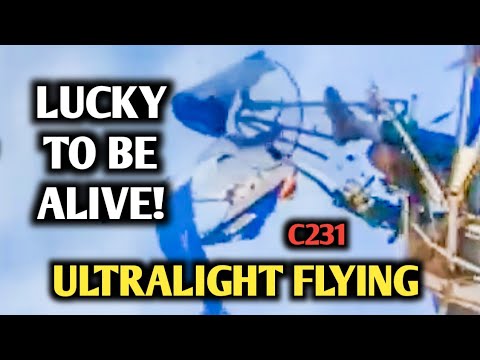 Pilot Survives Horrific Stall-Spin Ultralight Airplane Crash! Lucky to ...
