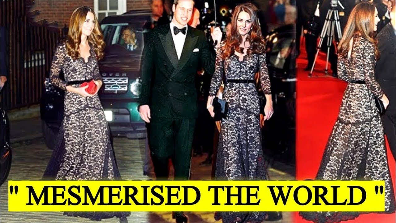 Princess Catherine STUNS in Show-Stopping Black Lace Dress Mesmerizing 2025 Transformation!