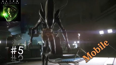 "Alien Isolation Part 5 - Trapped in the Shadows! 🛑👽 (Android Gameplay)"