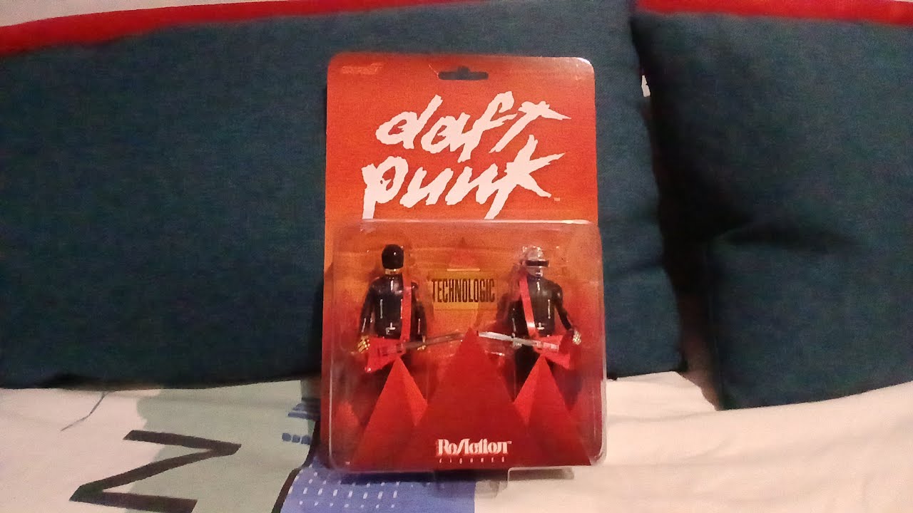 Unboxing des figurines du clip Technologic des Daft Punk (2005) de ReAction Figures de chez Super7