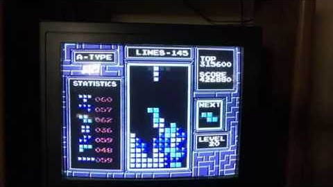 NES Tetris Crazy Save