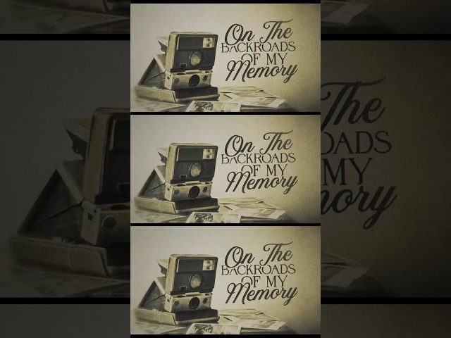 Took a drive down the “Backroads of My Memory.” The official lyric video is out now on YouTube.