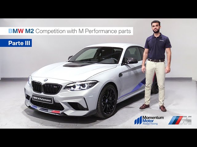 The BMW M2 Competition with BMW M Performance Parts