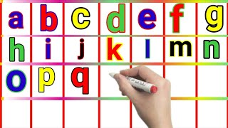 Learn Small a to z ✏️ | Alphabet Writing for Kids | Lowercase Letters Practice