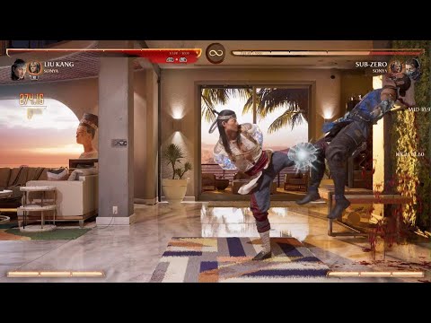 Liu Kang 46% Damage Combo - Mortal Kombat 1