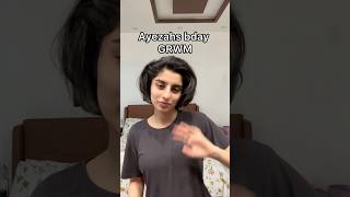 Me and Ayezah are like twins #notwal#friends #grwm#bday