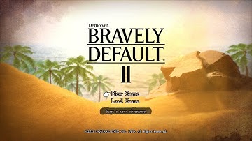 First 20 Mins of Bravely Default 2 Demo Version Nintendo Switch | Menu, Characters, Gameplay, Battle