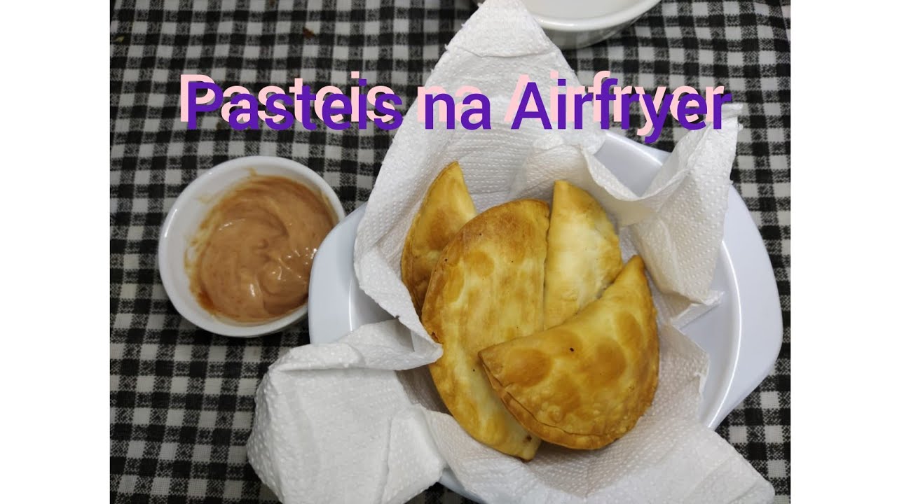 Como fazer pastel na Airfryer ( vida de Larissa) - YouTube