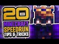20 MINECRAFT SPEEDRUNNING TIPS FOR ANY PLAYER!