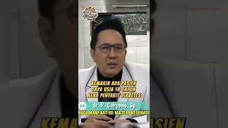USIA MUDA SUDAH TERKENA DIABETES 😱 #drcahyono #motivasi #shorts