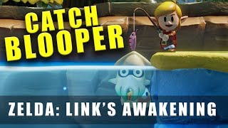 The Legend of Zelda Link's Awakening Switch how to catch Blooper